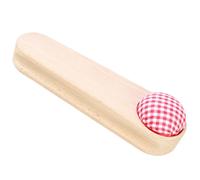 RUNROTOO Clapper de Sastre de Madera Beige para Costura y Planchado, Herramienta Multiusos Bordes Redondeados y Peso Ligero para Mantener Tela en Buen Estado