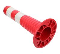 RUNROTOO Columna de Seguridad Reflectante para Carretera Poste Anti-colisión Resistente y Estable Barrera de Advertencia Vial para Intersecciones y Aparcamientos Alta Visibilidad
