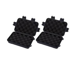 RUNROTOO Compacto para Uso al Aire Libre Caja de Plástico Resistente a Golpes y Hermética, 2 Unidades para Aventureros y Supervivientes Color