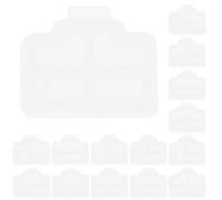 RUNROTOO Conectores para Interfaz Ethernet 50 Unidades, Blanco, Silicona, Uso en Redes Locales Rj45, Función Antipolvo para Computadoras y Enrutadores