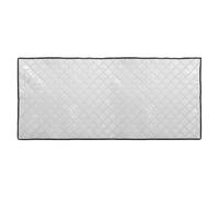 RUNROTOO Cubierta Aislante para congelador: Protector térmico de Aluminio - Protector Solar para refrigerador para congelador de arcón Profundo de Exterior para Helados L