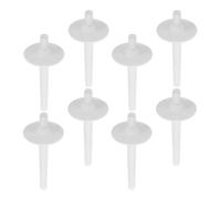 RUNROTOO de Carrete de Plástico Blanco Accesorios para Soporte de Hilo 8 Pasadores Compatibilidad y Posicionamiento Preciso para Máquina de Coser Doméstica