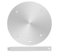 RUNROTOO Disco y Aleación de de Inducción de Acero Inoxidable Adaptador y Difusor de Calor Rápido y Uniforme para Cocina para Estufa de Gas