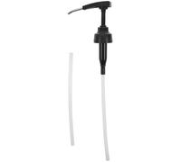 RUNROTOO Dosificador de Salsa de Ostras de Acero Inoxidable con Bomba y 2 Mangueras, Sellado contra Humedad y Control Fácil de Porciones para Cocina