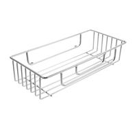 RUNROTOO Estante Colgante de Acero Inoxidable para Baño Diseño Elegante, Ahorro de Espacio y Prevención de Caída de Objetos, Adecuado para Ducha y Almacenamiento