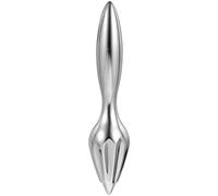 RUNROTOO Exprimidor para Extraer Jugo de Frutas de Acero Inoxidable Plata Manual Resistente al Ácido Cítrico de Cítricos y Naranjas Cocina