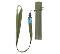 RUNROTOO Filtro de agua para camping: Purificador reutilizable con cordón. Pajita purificadora personal para exteriores para arroyos, ríos y lagos.