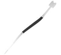 RUNROTOO Flexible soundpost installation and adjustment tool for cello, simple metal shape, functional for removing and sharpening soundpost, designed for cello enthusiasts