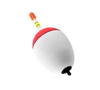 RUNROTOO Flotadores de Pesca Bobbers de Eva Blanco Alta Sensibilidad y Mejor Flotabilidad para Pesca en Cuerpos de Agua Poco Profundos