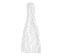 RUNROTOO Funda para Guitarra Transparente Mate Cremallera, Cubierta Protectora Plegable para Instrumento Musical, Accesorio Resistente al Polvo y Agua, Tamaño para Guitarras Acústicas