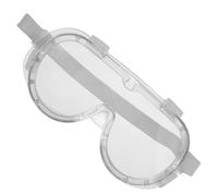 RUNROTOO Gafas de Seguridad Antivaho para Hombre y Mujer Diseño Ergonómico con Protección contra Viento y Salpicaduras Lentes Transparentes para Laboratorio y Construcción Seguro con Banda