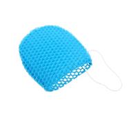 RUNROTOO Guantes Exfoliantes de Ducha Azules de Plástico para Limpieza Precisa y Zonas Difíciles, Ideales para Exfoliación Corporal y Cuidado Personal