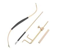 RUNROTOO Juego de 4 herramientas para la instalación y reparación de almas de violín - Herramienta profesional para la reparación de instrumentos musicales - Colocación de almas de violonchelo y