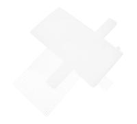 RUNROTOO Láminas de malla para hacer bolsos 10 piezas de lona plástica white con diseño transpirable para proyectos de bricolaje y manualidades de ganchillo