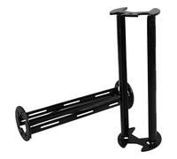 RUNROTOO Llave Multifuncional de Acero Inoxidable para Grifos de Lavabo y Ducha, Herramienta Duradera para Tareas de Fontanería en Baño, Paquete de 2 Piezas Negro