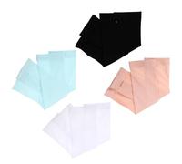 RUNROTOO Mangas de Protección Solar para Transpirables de Seda Fría 11X3.3 Pulgadas para Senderismo y Viajes 4 Pares