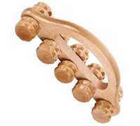 RUNROTOO Masajeador Corporal Manual 10 Ruedas Portátil para Relajación Muscular y Alivio, Herramienta de Masaje para Espalda y Cuerpo