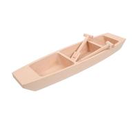 RUNROTOO Modelo con Función Decorativa de Barco de Madera en Miniatura y Larga Durabilidad en Forma de Barco para Casa de Café y Colección