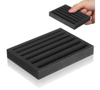 RUNROTOO Molde de Lingote de Grafito Negro Estabilidad Térmica para Fundición de Aleaciones y Latón, Adecuado para Fundición de Metal en Pequeño Volumen