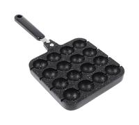 RUNROTOO Molde Fácil de Limpiar Antiadherente para Takoyaki de Aleación de, Bandeja para Hornear Color Aleatorio Adecuado para Cocinar Takoyaki y Huevos