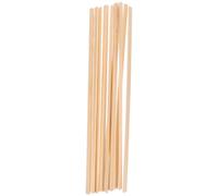 RUNROTOO Molduras de Madera Triangular 6 Mm X 30 Cm 10 Piezas para Ventanas Diy, Tiras Decorativas para Marcos, Molduras para Mosquitero y Proyectos de Carpintería en Interiores