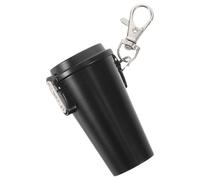 RUNROTOO Organizador de pequeño de Metal con Cierre hermético y Llavero, Ideal para Uso en Exteriores y Coche
