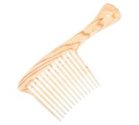 RUNROTOO Peine Cuidado del Cabello y Dientes Anchos de Plástico, Herramienta Resistente para Uso en Casa Dientes Suaves y Espaciamiento Grande