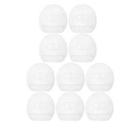 RUNROTOO Película Protectora Transparente Fácil Aplicación y Retirada 10 Piezas de PVC para Raquetas de Tenis de Mesa Adecuado para Entrenamientos y Competiciones