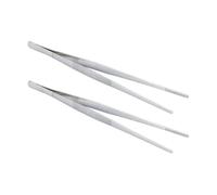 RUNROTOO Pinzas Ligeras de para 30 Inoxidable Resistentes Acero Alimentos Cm al Calor Pack de 2 Unidades y Ideales para Café y Postres