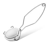 RUNROTOO Pinzas para Crisol de Fundición Crisol Pequeño de Cerámica, Apto para Fundir Metales Preciosos como Oro y Plata en Joyería