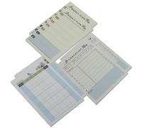 RUNROTOO Planificador Diario 6 Libros Bloc de Notas Desprendible Papel 60 Hojas por Libro Diseño Delicado Fácil de Arrancar sin Dejar Rastros para Estudiantes