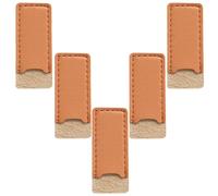 RUNROTOO Protector para Tijeras de Costura 5piezas Funda Ligera de Cuero para Almacenamiento Cómodo Adecuado para Manualidades y Costura