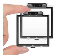 RUNROTOO Protector Transparente para Botón Pulsador Cuadrado, 2 Piezas, Cubierta Protectora para Interruptores de Encendido en Pc, Lavavajillas y Electrodomésticos, Resistente al Polvo