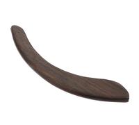 RUNROTOO Reposamanos para Guitarra de Plástico Marrón con Doble Goma Flexible, Accesorio Portátil sin Partes Elevadas Que No Deja Marcas, Adecuado para Sesiones de Práctica