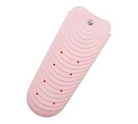 RUNROTOO Silicona Resistente al Calor para Plancha Pelo Soporte Antideslizante para Rizador y Planchas Funda Reutilizable para Herramientas de Calor para Cabello Portaherramientas
