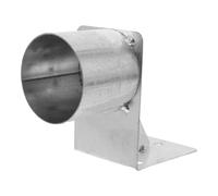 RUNROTOO Soporte de montaje para espejo convexo: Base de acero para montaje en pared - Soporte para espejo de estacionamiento - de seguridad para aplicaciones en supermercados y calles