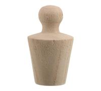 RUNROTOO Tapón de corcho para barril de vino - Tapón de madera para barril de cerveza - reutilizable para cubo de vino/licor - para orificio de de whisky, se adapta a orificios de 3 cm/1,2".