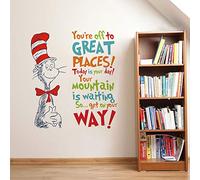 Runtoo Pegatinas de Pared Dr Seuss Stickers Adhesivos Vinilo Letras Frases Decorativas Infantiles Habitacion Bebe