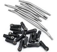 Runup Acero inoxidable alta suspensión de despacho enlace enlaces para Elemento Enduro Ecto/Zuul 1/10 escala Offroad actualización piezas