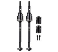 Runup Eje de transmisión CVD delantero trasero de acero para 1/16 Tra-xxas Mini XRT Heavy Duty ejes de transmisión Kit con poles de accionamiento RC Auto Update Piezas de repuesto (trasero)
