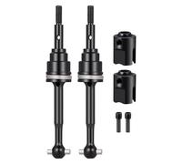 Runup Eje de transmisión de acero al carbono, eje de transmisión delantero/trasero CVD con vasos de transmisión para 1/10 Traxxas Mini Slash Rally RC actualización (trasera)