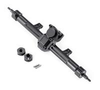 Runup Eje delantero/centro/trasero de aluminio de +4 mm extendido para Axial SCX24 Deadbolt JLU C10 Gladiator 1:24 RC Crawler Upgrade Partes (Rear Axles)