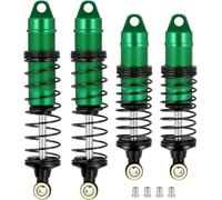 Runup - Juego de 4 amortiguadores delanteros y traseros para Losi 1/16 Mini-B 1/18 Mini-T (verde)