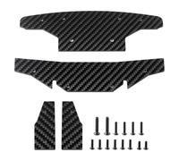Runup Placa de protección lateral RC para coche, 4 unidades, de fibra de carbono, con arrma de 1/7 crímenes 6S RC, actualización de coche