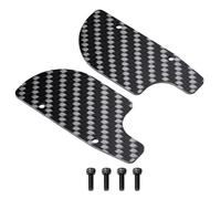 Runup Protector de barro de fibra de carbono para 1/16 ARRMA MINI KRATON 3S Fender Flaps y cubiertas protectoras 1/16 RC Crawler Upgrade Parte