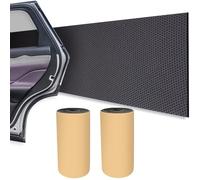 RUNYU 2 rollos de protección de pared de garaje para puertas de coche, autoadhesivos, cada rollo de 2 m x 20 cm de longitud - 4 mm de grosor, protección para bordes de puerta de coche y garaje