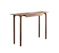 RUNZE765Z Mesita Auxiliar Mesa de Listones Madera contra la Pared Entrada Estrecha Cerca Puerta Principal para el recibidor(Medio)