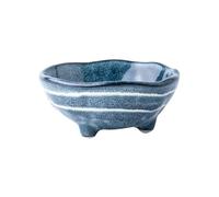 RUNZE765Z Tazones para Salsa Platillo de condimentos Pintado a Mano Creativo, Plato de Especias de cerámica for el hogar Europeo, Cuenco for Salsa, Plato Retro for Aperitivos Tazas de Salsa