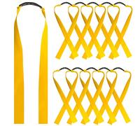 Runzkzy 10 Piezas Catapulta Bandas Tirachinas Goma Plana 0.75mm/1mm/1.2mm Espesor Tirachinas Recambio Bandas Tirachinas Goma Plana Caza Tiro Catapulta Elástico Bungee