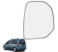 Ruolin Espejo Retrovisor Coche Derecho, Retrovisor Exterior Coche Cristal de Retrovisor Calefactable Compatible con Citroen Berlingo 2008-2013, Compatible con Peugeot Partner 2008-2013